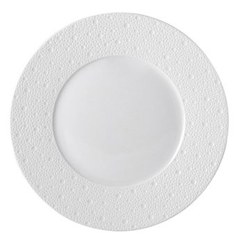 Bernardaud - Ecume White Dinner Plate