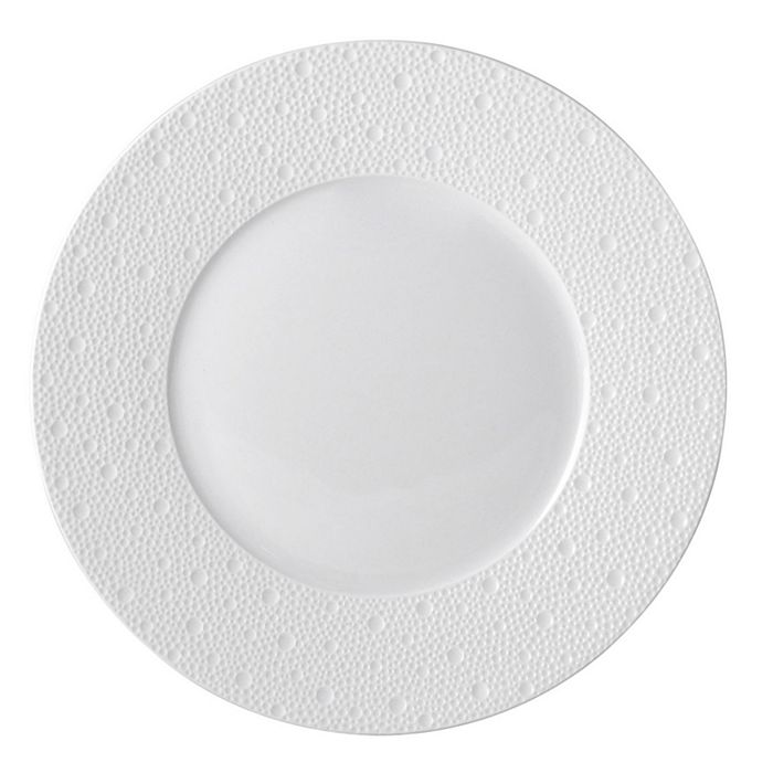 Shop Bernardaud Ecume White Dinner Plate