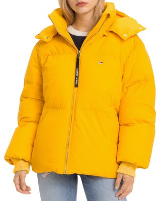 tommy jeans womens oversized puffer jacket