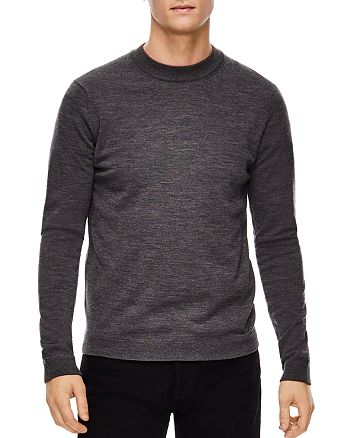 Sandro Merino Wool Crewneck Sweater | Bloomingdale's