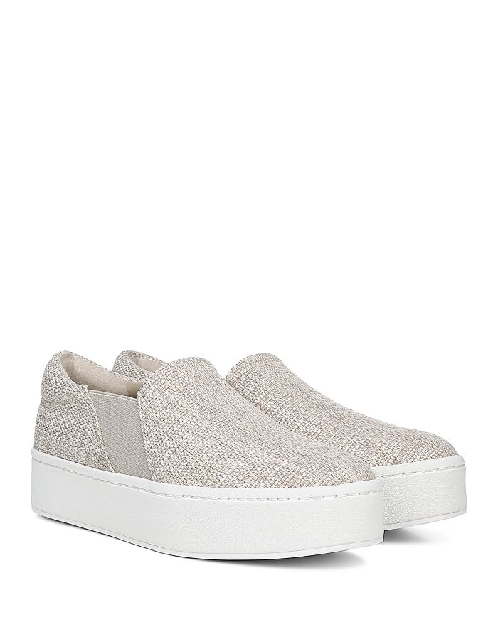 vince slip on platform sneakers