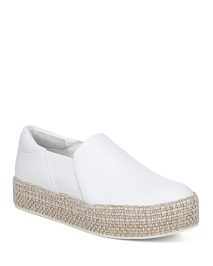 Vince Women's Wilden Espadrille Platform Sneakers In White