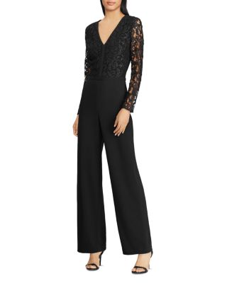 Ralph lauren lace bodice jumpsuit on sale