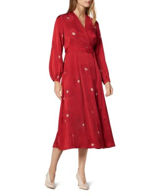 lk bennett red dress