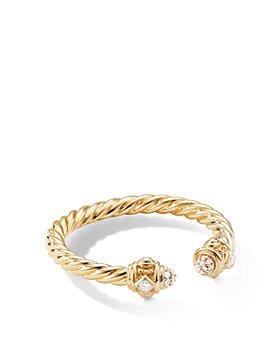 David Yurman - Renaissance Ring in 18K Yellow Gold with Diamonds