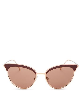 Prada Women S Mirrored Cat Eye Sunglasses 54mm Bloomingdale S
