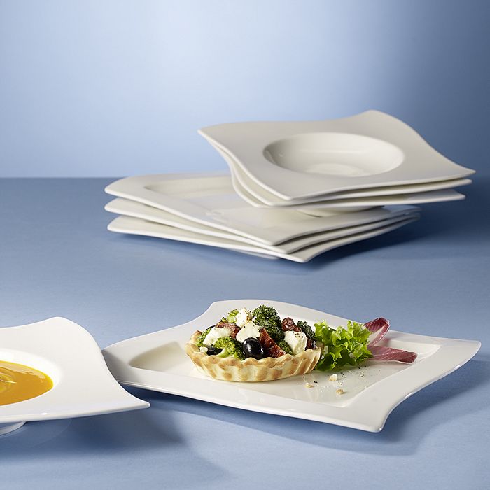 Shop Villeroy & Boch New Wave 30-piece Dinnerware Set In White