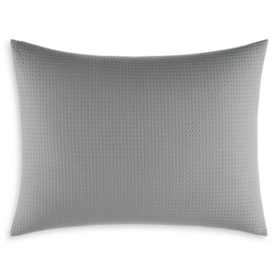 Waffle Pique Duvet Cover Set, Queen