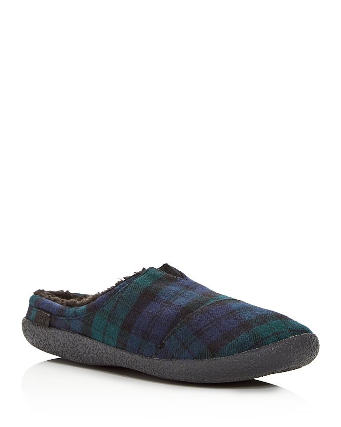 Toms store plaid slippers