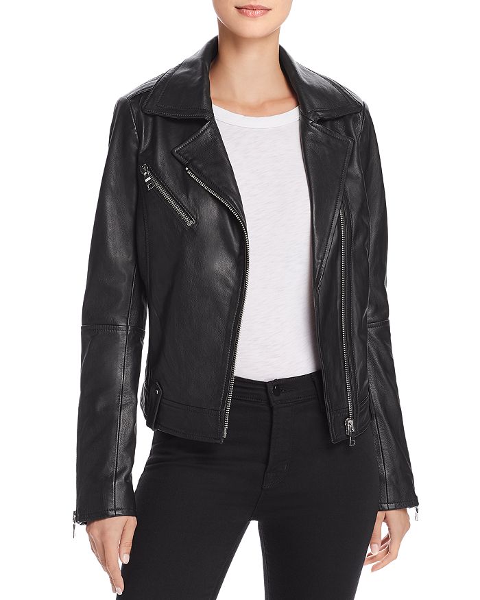 Joe's Jeans Leather Moto Jacket Bloomingdale's