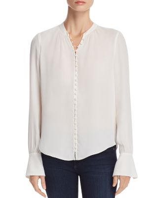 joie white blouse