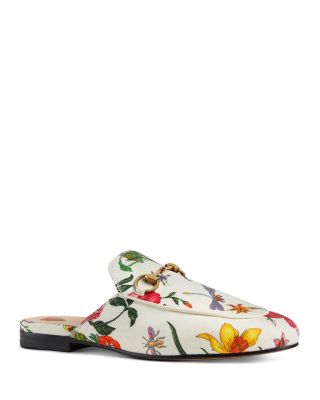 gucci flora mules