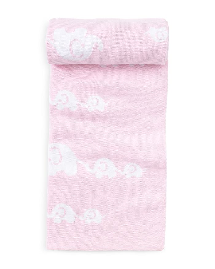 Kissy Kissy Kids' Girls' Elephant Print Blanket - Baby In Pink