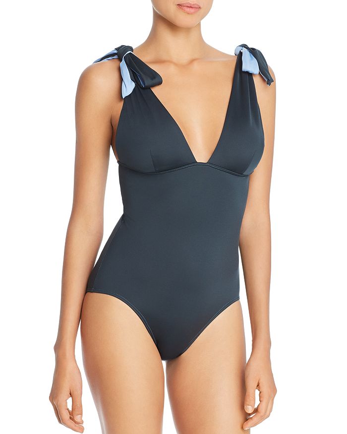 MEI L'ANGE EVE BOW ONE PIECE SWIMSUIT,ML1905