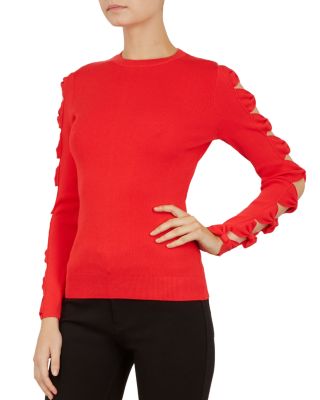 ted baker bow sleeve top