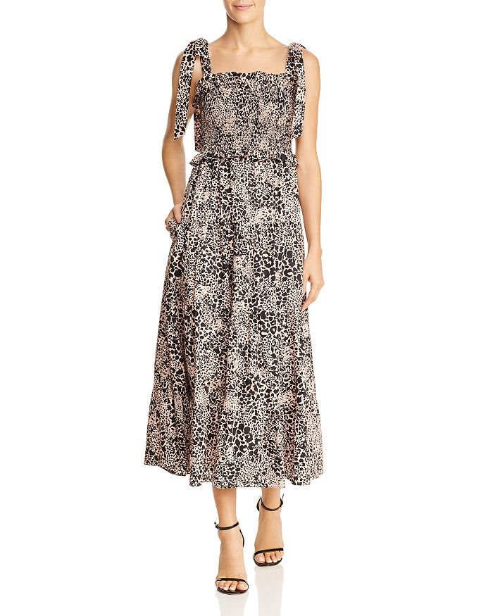 Rebecca taylor leopard dress sales