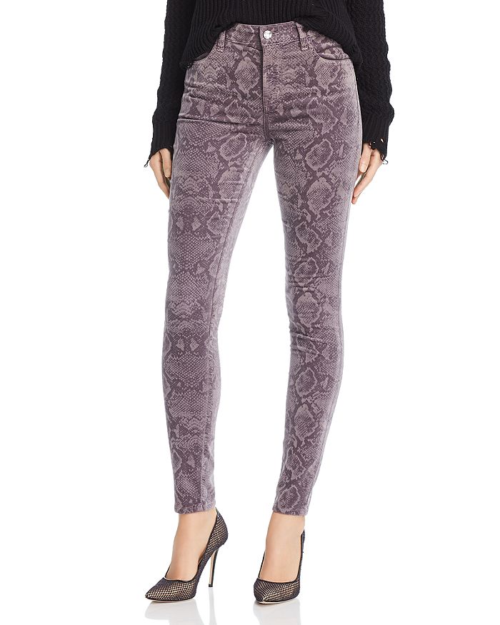 J brand maria velvet skinny jeans sales