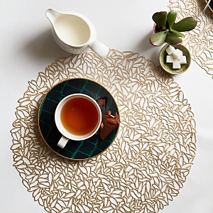 Shop Chilewich Pressed Petal Placemat In Champagne