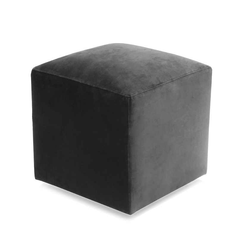 BLOOMINGDALE'S ARTISAN COLLECTION JAX VELVET CUBE OTTOMAN 13CC0122772