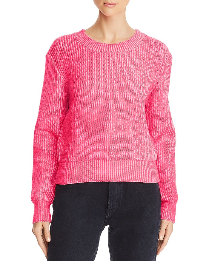 MILLY Plaited-Stitch Sweater | Bloomingdale's