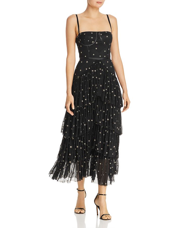 Donna Mizani Pierre Embroidered Tulle Gown | Bloomingdale's
