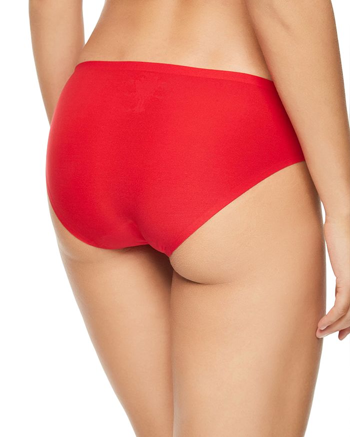 Shop Chantelle Soft Stretch One-size Bikini In Poppy Red