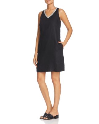 Tommy Bahama Lux Linen Embellished Shift Dress | Bloomingdale's Women
