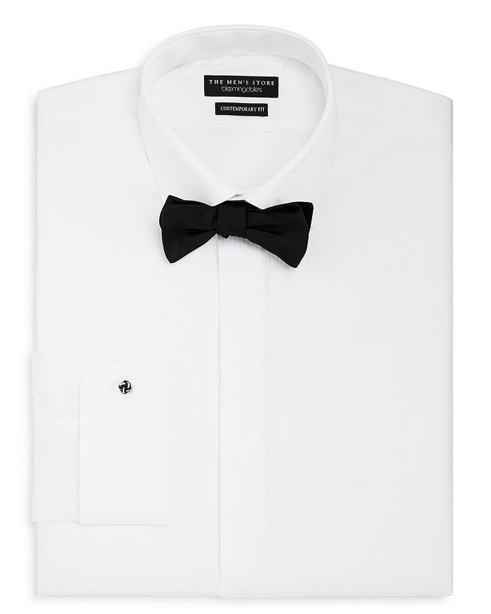 The Men's Store at Bloomingdale's Regular Fit Tuxedo Shirt with Removable Stud Bloomingdale's
