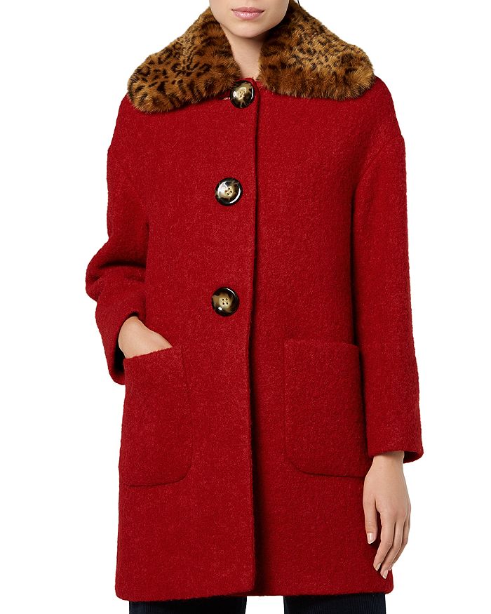 L.K.Bennett Aster Boucle Coat Bloomingdale s