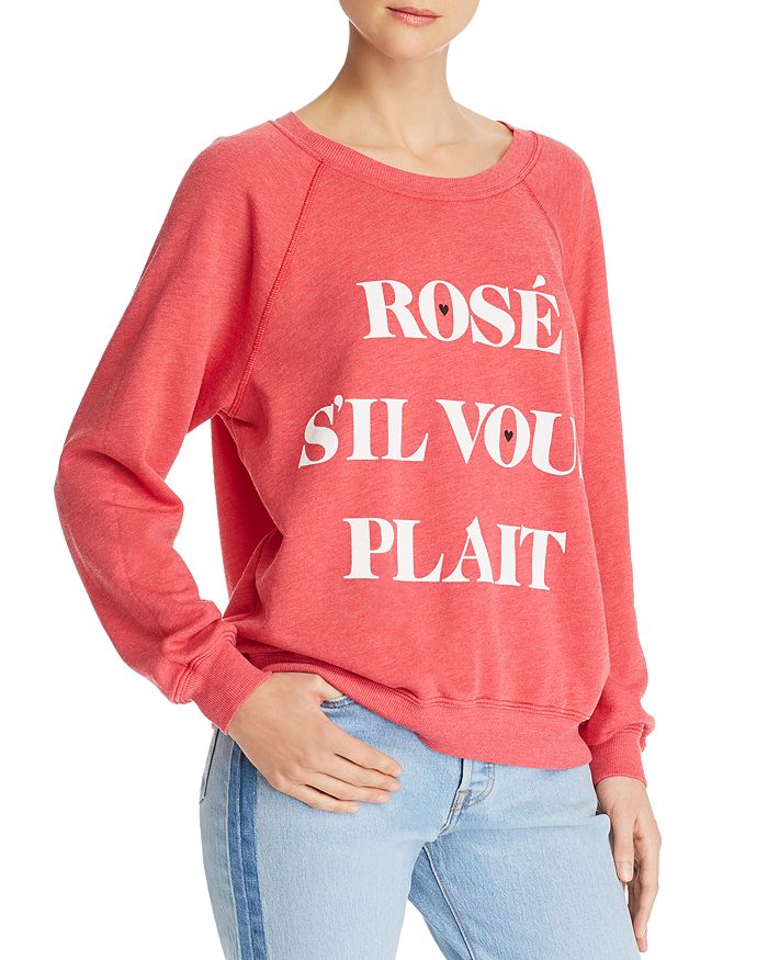 WILDFOX - Ros&eacute; Sweatshirt