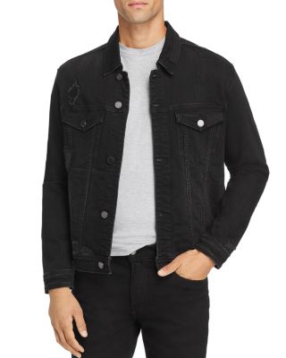 BLANKNYC - Distressed Denim Trucker Jacket