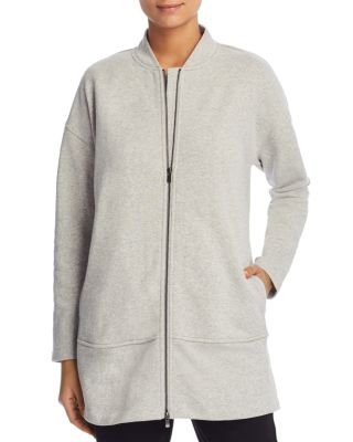 eileen fisher zip front jacket