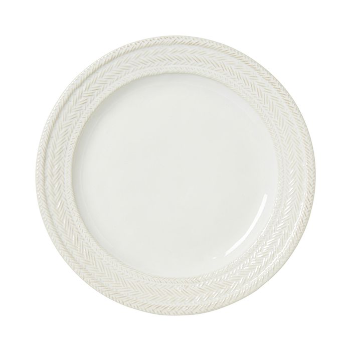 Shop Juliska Le Panier White/delft Dinner Plate In Whitewash