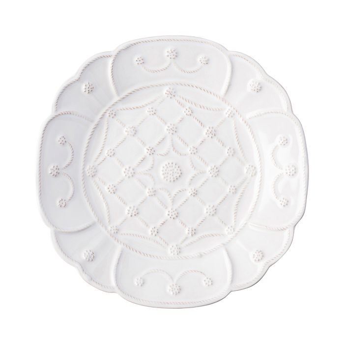 Juliska Jardins Du Monde Villandry Dessert/salad Plate - Whitewash In White