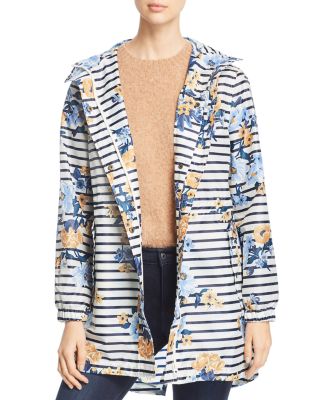 Joules striped raincoat on sale