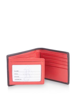 Leather RFID-Blocking ID Flap Bifold Wallet