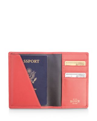 Leather RFID-Blocking Passport Case