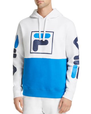 fila hoodie light blue