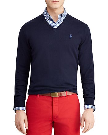 Polo Ralph Lauren V-Neck Sweater | Bloomingdale's