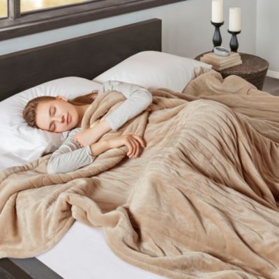 Heated Microlight to Berber Blanket, Full