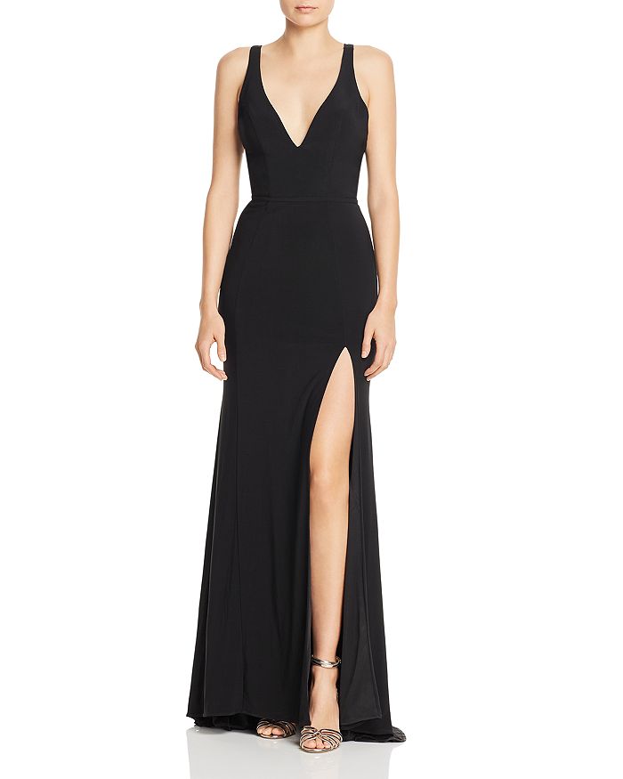MAC DUGGAL PLUNGING GOWN,25846