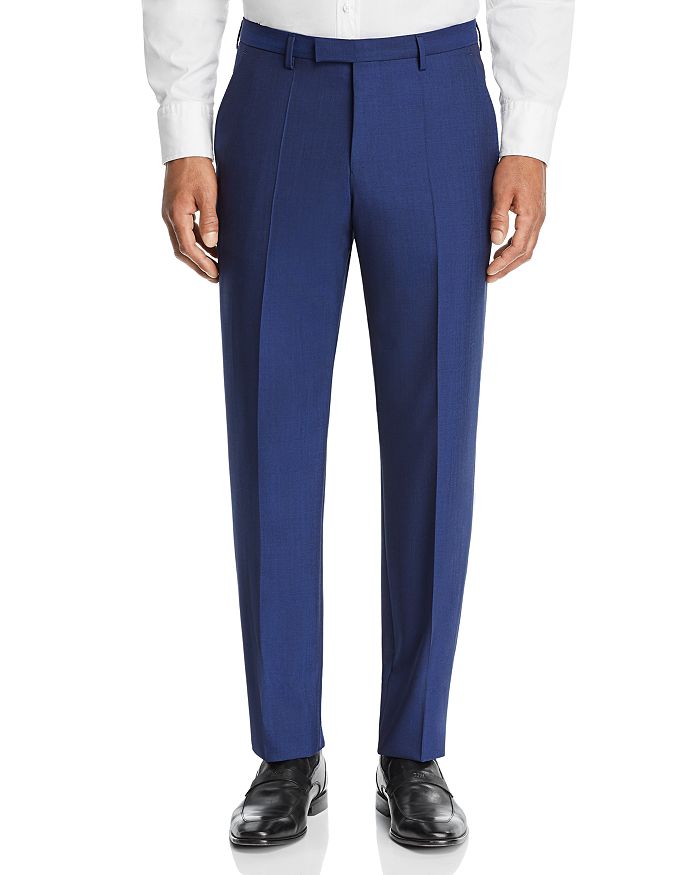 BOSS Leenon Solid Regular Fit Dress Pants | Bloomingdale's