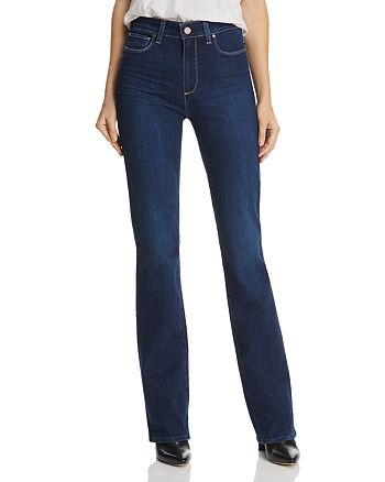 PAIGE Manhattan High Rise Bootcut Jeans in Pompeii | Bloomingdale's