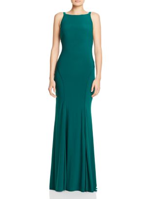 Mac Duggal Fluted Jersey Gown | Bloomingdale's