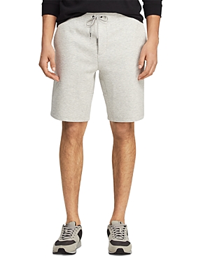 Polo Ralph Lauren 7.75-inch Double-knit Shorts In Light Gray Heather