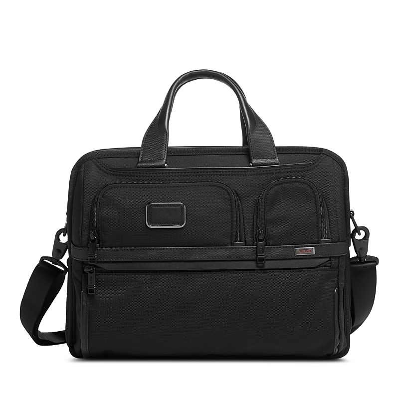 Tumi Brief Alpha Org Portfolio Art 117300/1041/02603108d3 In Black
