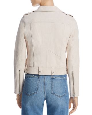 Suede Moto Jacket