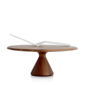 Nambé Quatro Cake Stand & Server Set