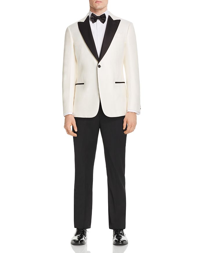 Armani Collezioni Emporio Armani Satin-lapel Regular Fit Tuxedo Jacket ...