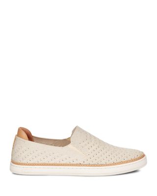 tan slip on sneakers